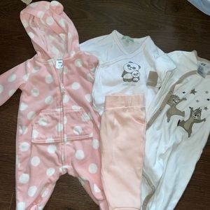 3/6/9 month children bundle set (Carter’s, H&M)